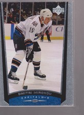 Washington Capitals Cards Inserts Vintage Rookies Collection