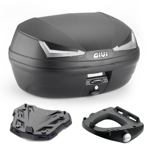 Givi E455NT Bauletto 45LT Mit Piastra FüR Moto Guzzi V100 Mandello 2023-image
