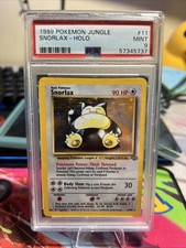 Snorlax 11/64 Jungle Holo PSA 9 on eBay