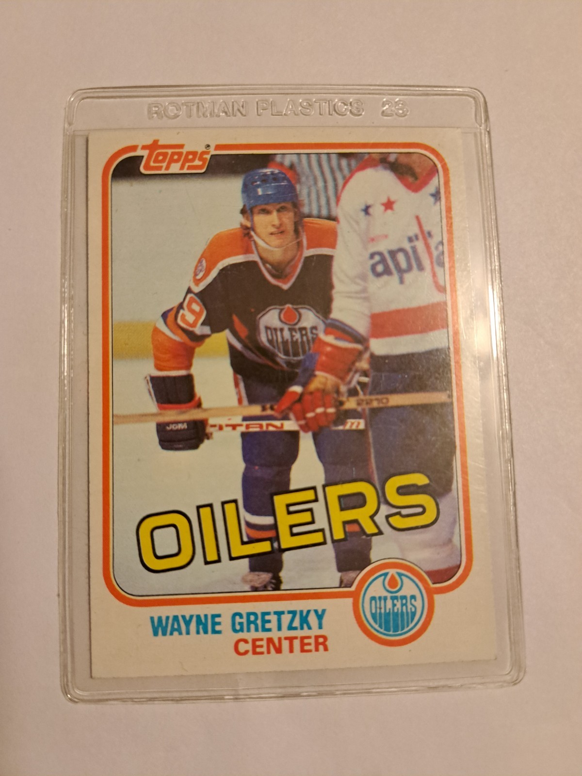 1981-82 Topps Wayne Gretzky #16 Edmonton Oilers HOF