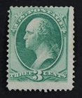 CKStamps: US Stamps Collection Scott#136 3c Washington Unused Regum