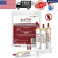 NEW Cockroach Gel Bait 4x30g Tubes Roach Effective Strong Killer Indoor Outdoor