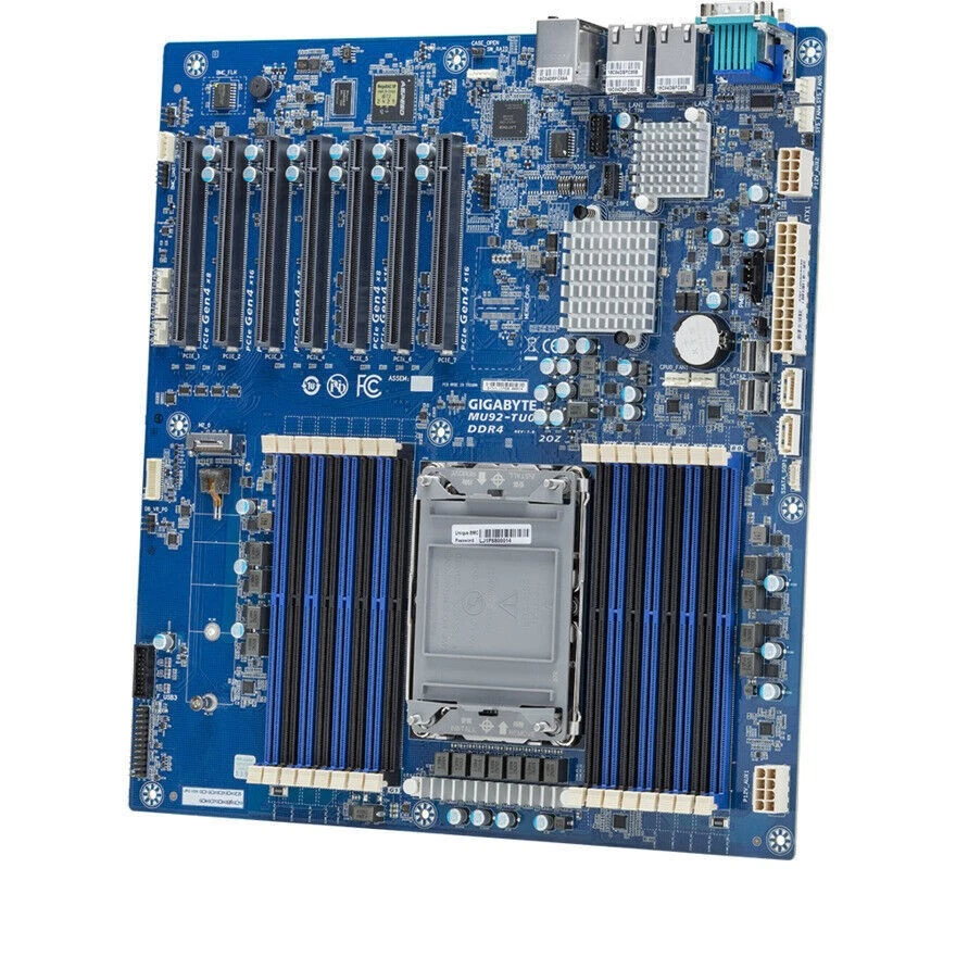 Gigabyte MU92 TU1 LGA4189 Motherboard With Intel Xeon Platinum 8360Y ES QVM7 CPU - Image 4 of 4