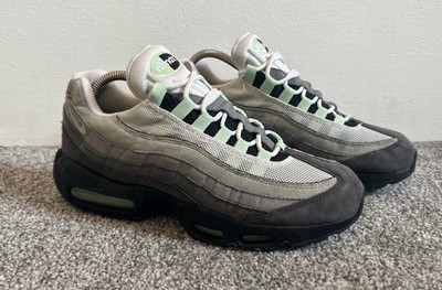 Nike Air Max 95 Fresh Mint Sneaker UK Größe 7 EU 41 Grau Grün 110s
