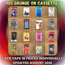 BUILD UR OWN CASSETTE LOT ALL TAPES PRICED $5...