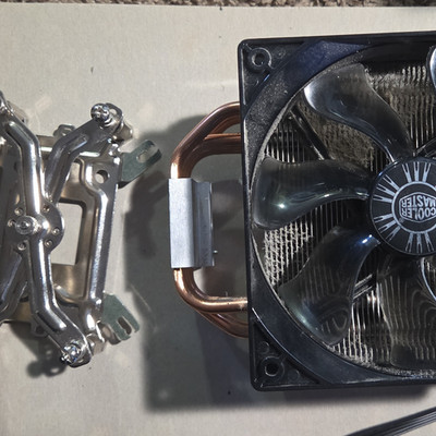 Cooler Master CPU Fan with Heatsink RR212E20PKR2A Black/Silver