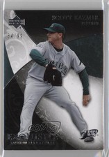 2007 Upper Deck Exquisite Rookie Signatures 34/99 Scott Kazmir #53 0o9