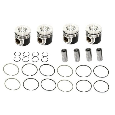 4PCS Piston & Rings Set Replacement for Hyundai Kia D4CB 2.5 234104A920