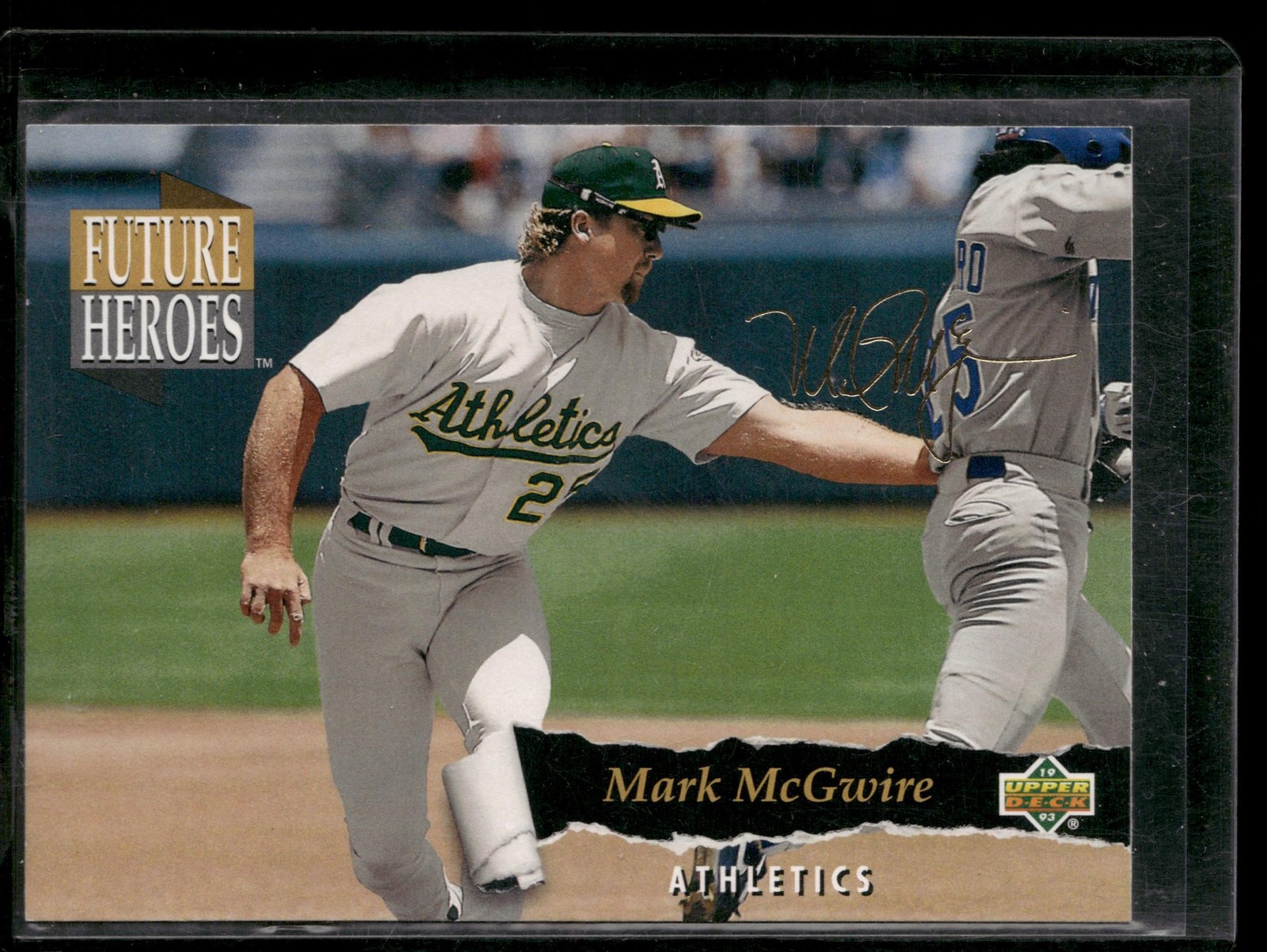 1993 Upper Deck #60 Mark McGwire Future Heroes