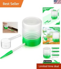 Diatomaceous Earth Powder Duster with 6 Inch Extension Nozzle, for Easier Applic