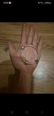 Pandora Armband Charm Silber
