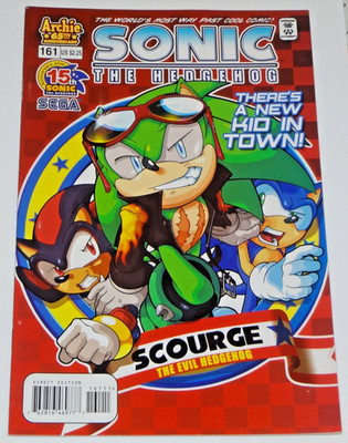 2006 ARCHIE SONIC THE HEDGEHOG #161 VF- 1ST EVIL SCOURGE COVER COMIC BOOK SEGA