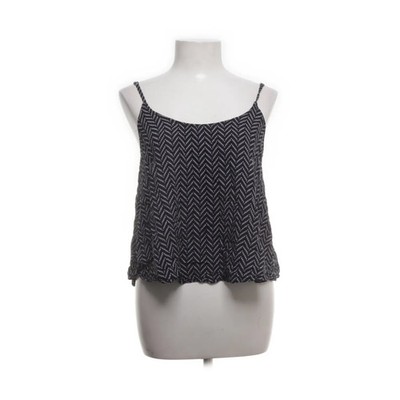 Lulu & Rose, Crop Top, Größe: L, Blau/Mehrfarbig, Viskose, Chevron, Damen -Lgd