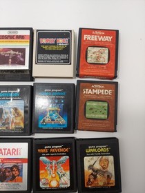 Atari 2600 Game Lot 20 Games  Untested.  Free Shipping