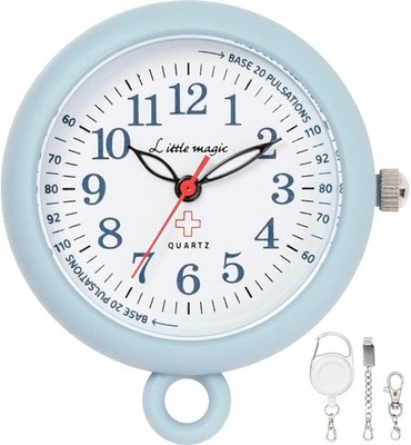 Little Magic Nurse Taschenuhr Armbanduhr Pocket 30 Nemophila Blue NAS30-NBUL