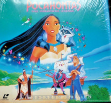 Pocahontas Widescreen Edition LaserDisc PAL version, like new, German 