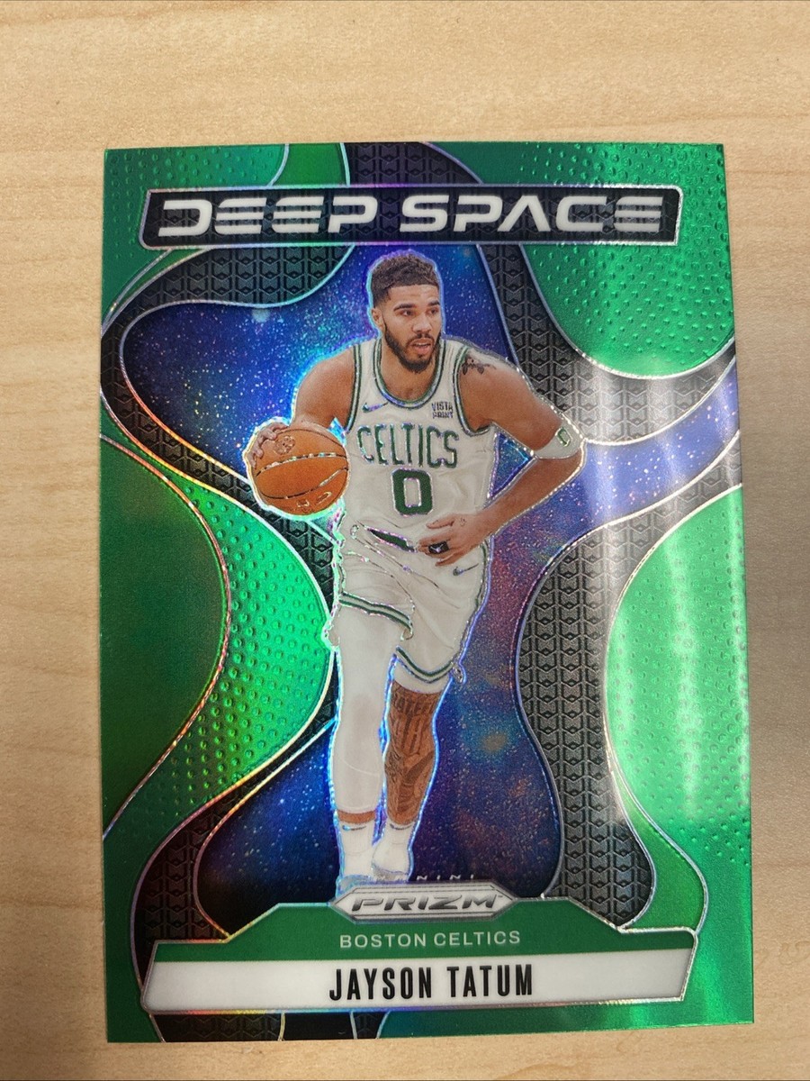 2024-25 Panini Prizm NBA Jayson Tatum Deep Space Green Prizm