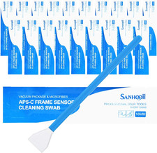 Dry APS-C Sensor Cleaning Swabs CCD/CMOS , 20Pcs 16Mm DSLR or SLR Mirrorless Di