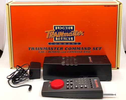 Lionel 6-12969 O TrainMaster CAB1 Command Set Remote & Base LN/Box