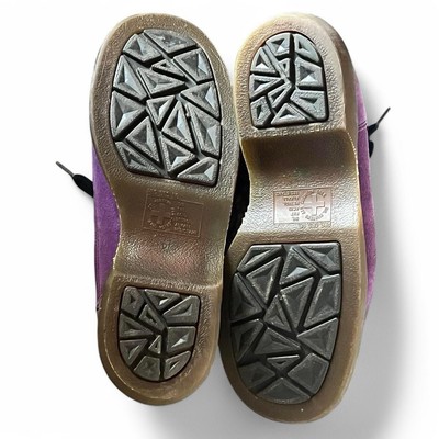 VTG 90s Dr Martens 8380 Oxford Purple Suede Made in England  display picture 2
