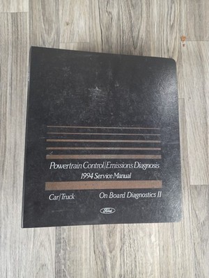 1994 Ford Car Truck Powertrain Control Emissions Diagnosis Shop Manual SKU44
