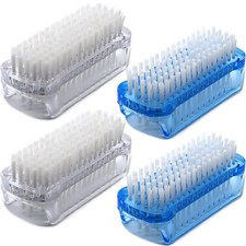 Nail Brush Two Sided Hand Fingernail Scrub Brushes Soft Stiff Bristles Scrubb...