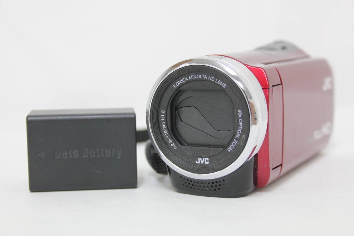 【美品】JVC Everio GZ-HM155-R JVC GZ-HM155-R 60X Camcorder Red, Recorded Playback, Return