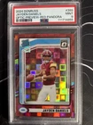 2024 Donruss - JAYDEN DANIELS ROOKIE - Optic Preview Red Pandora - PSA 9