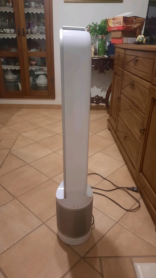 Dyson Pure Cool TP00 Purificatore d'Aria Elettrico con Cavo - Bianco/Argento - Immagine 4 di 4