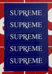 Supreme Mini Sticker | eBay