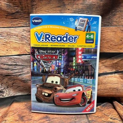 Disney Pixar Cars 2 V.Reader Interactive E-Reading System Video Game