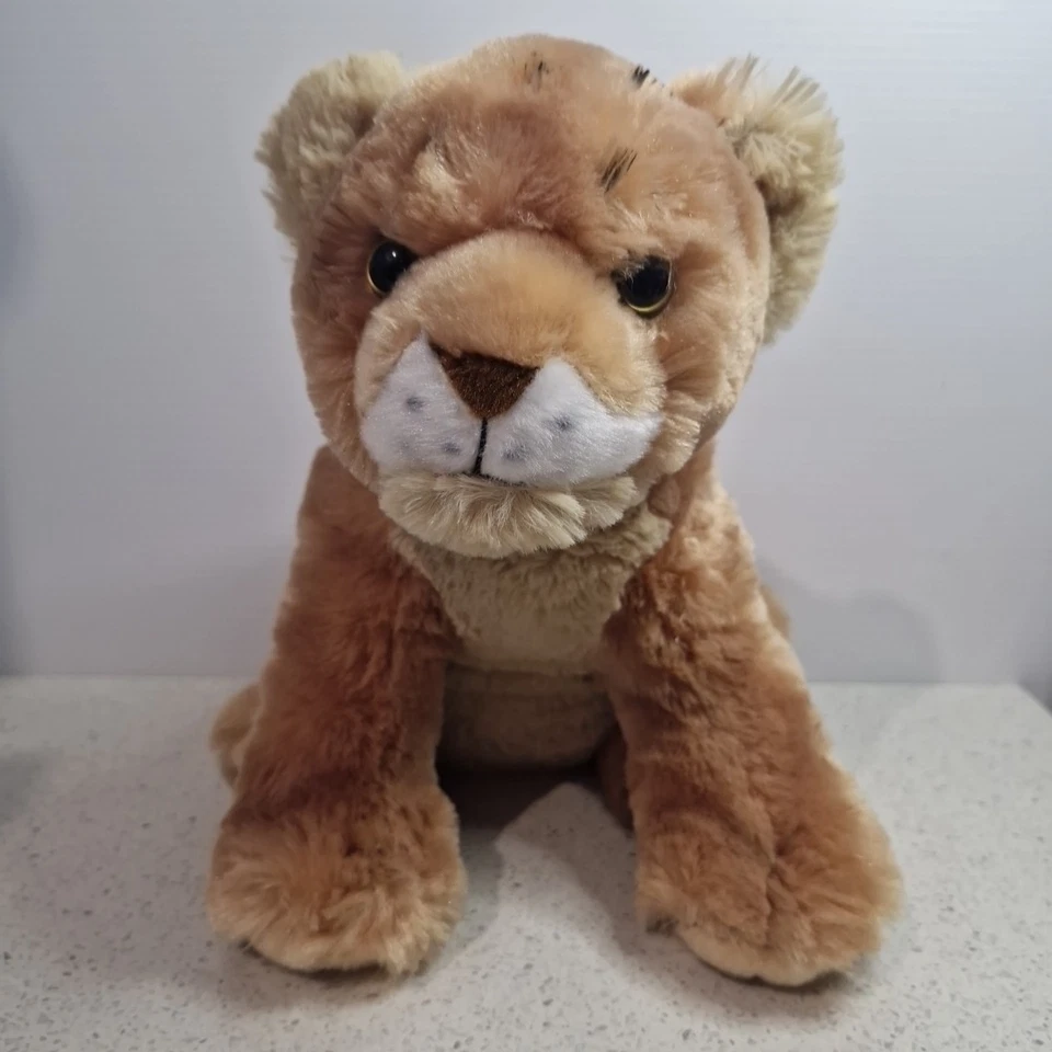 Lion Cub Wild Republic Plush Cute Realistic features Soft Cuddly Wild Cat - image 2 of 4