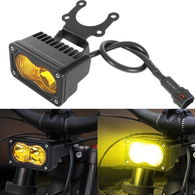 #ad FOR SURRON Segway Light Bee X Dirt Electric Charger 3quot; Motorcycle LED Cube Pods $29.99