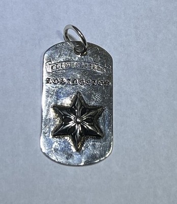 Chrome Hearts Raised Star Dog Tag - Los Angeles Exclusive | eBay