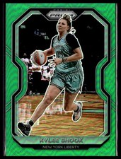 2021 Panini WNBA Prizm 66 Kylee Shook New York Liberty Green