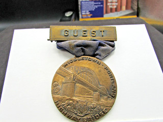 HK698 MIDDLETOWN PORTKAND BRIDGE. 1938 CHOICE ORIGINAL.