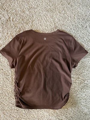 Lululemon All It Takes Ribbed Nulu Java, Size 8
