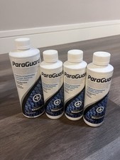 4 Bottles Seachem Paraguard 1- 500 ml. 3- 250 ml. All New