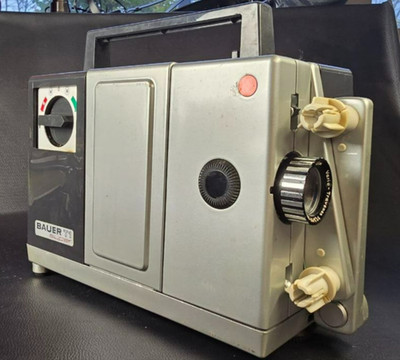  ️ Bauer T1 Super 8 Filmprojektor   Vintage Made in Germany (ca. 1965)  
