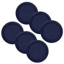 Storage Lid For PC 1 Cup, Pack Of 6, Dark Blue Color