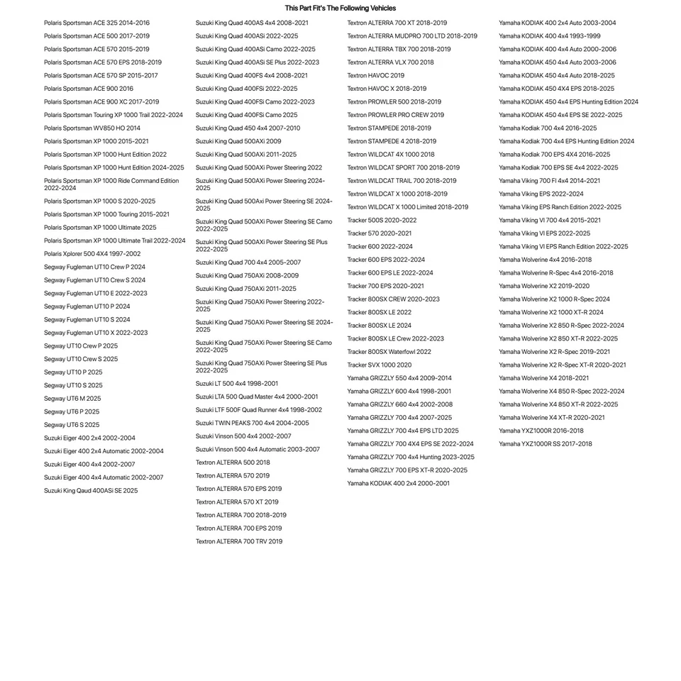 (2 PK)Tusk TriloBite® HD 8-Ply Tire For CAN-AM Maverick X3 900 HO 64 Inch 2018 - Image 4 of 4