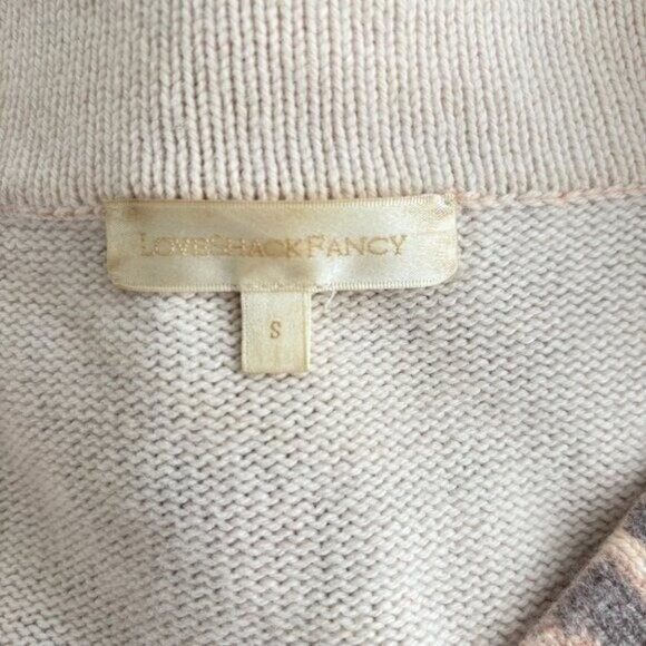 LoveShackFancy Boscom Wool Blend Cardigan Sweater… - image 6