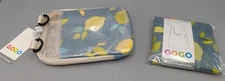 GOGO CHLOE CROSSBODY PURSE & REUSABLE TOTE LEMON SQUEEZE PATTERN NWT ShedRain