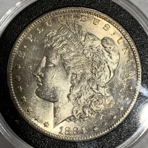 1881 S Morgan Silver Dollar San Francisco Mint. 900 Fine Silver $1