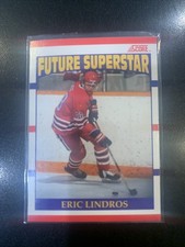 1990-91 Score - Eric Lindros #440 Bilingual (RC)