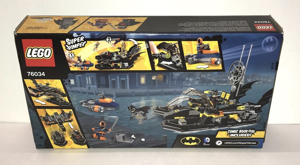 LEGO DC Comics Super Heroes The Batboat Harbor Pursuit ( 76034