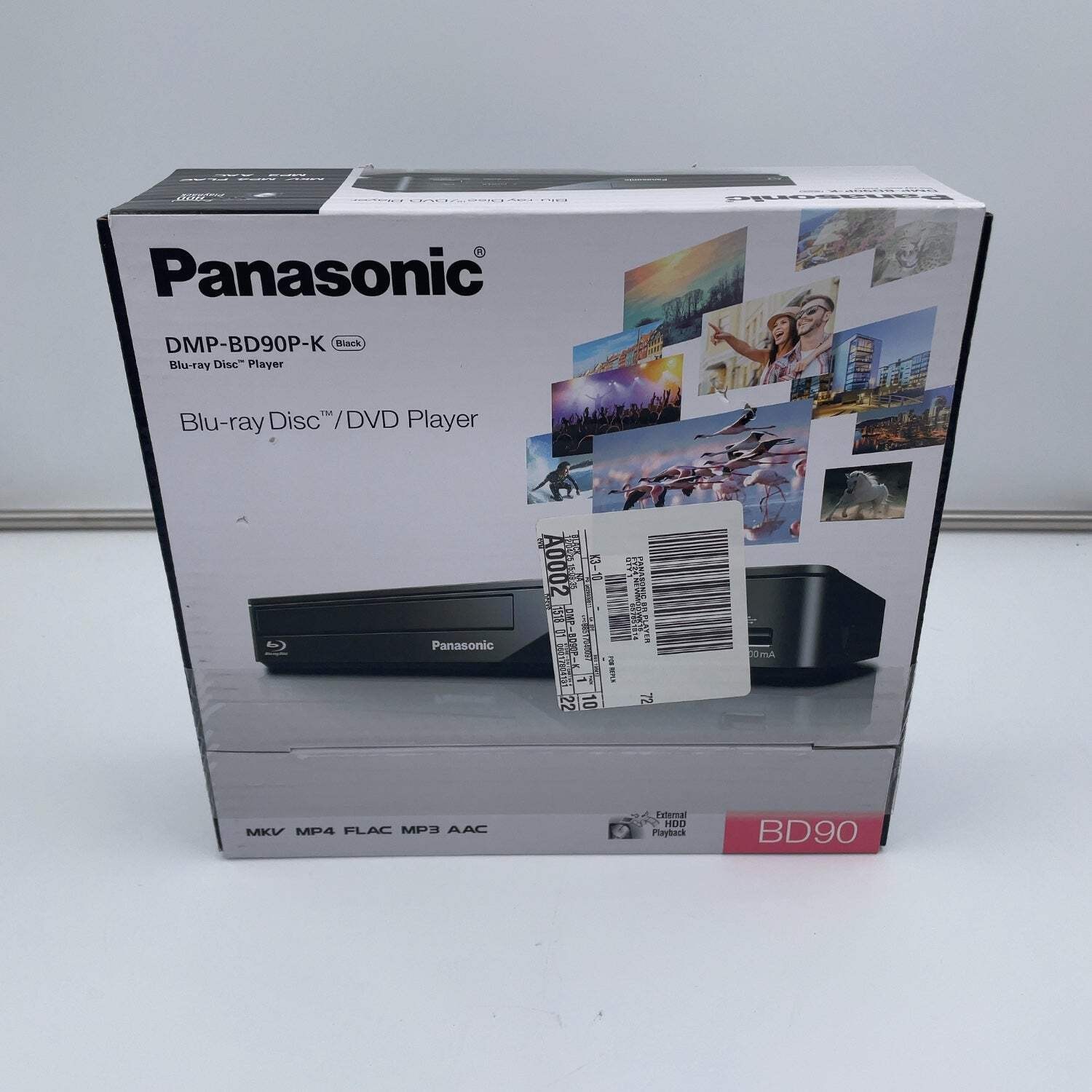 New Panasonic DMP-BD90P-K Full HD Blu-ray player