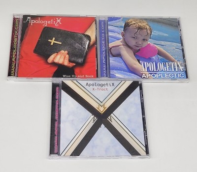 Apologetix Wise Up And Rock Apologetic X-Tract CD Christian Rock Parody Band Lot