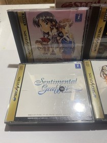 Japanese Sega Saturn Console CIB + 6 Games Bundle Tested Working HST-0014