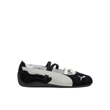 PUMA Speedcat Ballet Suede Youth Girls Black Flats Casual 40613205
